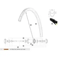 Mavic Ksyrium Ust 19/20 Voorvelg