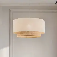 Duolla Hanglampe , Boho, dimbare, Beige, Slaapkamer, Metaal, Boho