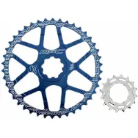 MSCH Copenhagen Ratio Expander tandwiel, blauw, 42/16 tanden. Blauw, 42/16 tanden
