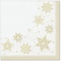 Papstar Servietten "ROYAL Collection" "Just Stars"