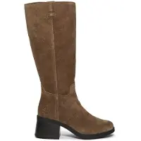 Timberland Dames Bellevaux hoge laarzen in bruin leer (40 W), Plat, Ritssluiting, Casual TB0A43M8EIV1