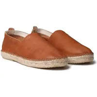 Toni pons Gesloten espadrilles voor heren van leer met jutezool | MINO