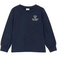 s.Oliver Sweatshirt crème / navy / brons