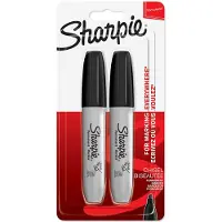 Sharpie Markeerpunt Beitel (Zwart)