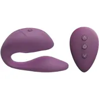 Cotoxo Cupid 2 - afstandsbediening partner vibrator - paars