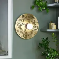 Market Set Ariane - Wandlamp Brass