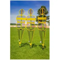 Powershot Football Wall Collapsible Mannequin Geel