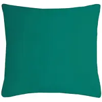 Stof Textile sierkussen Nelson - emerald groen - 60 x 60 cm - bank kussens - zitkussens - binnen/buiten - polyester
