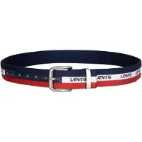 Levi's Unisex Lan 84 Logo Belt Dress Blues Maat: L | Accessoires Outlet | kids | Blauw