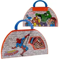 Marvel Kleurkoffer - Knutselen en tekenen - Blauw
