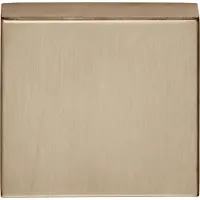 Formani Basics BSQB53 blind afdekplaatje vierkant - PVD licht brons