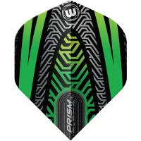 Winmau Prism Alpha Black Green V2 - Dart Flights