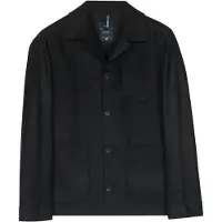 Giordano Vittorio Comfort Fit Jas marine, Effen