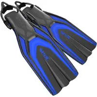 Seac Sub Style Sling Strap Diving Fins Blauw EU 39-41