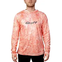 Graff Upf 50 964-cl-11/2 Uv Hoodie Oranje M Man