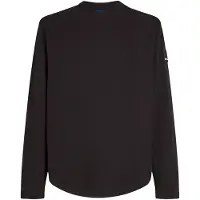 Karl Lagerfeld Black Klj Reg Ls Curved Hem Tee Maat: M | Longsleeves Outlet | Heren | Zwart