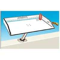 Magma Bait Tray Zilver 78.74 x 32.38 cm