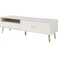 En.casa Tv-meubel Hallevil 150x39x45 cm wit []