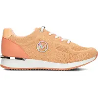Mexx Meisjes Sneakers Gitte Glitter Mini - Oranje - Maat 33