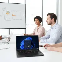 Lenovo ThinkPad E14 Gen 7 AMD AMD Ryzen 5 230-processor 3,50 GHz tot 4,90 GHz, Windows 11 Home 64, 256 GB SSD M.2 2242 PCIe Gen4 TLC Opal - 21T0CTO1WWBE4, Eclipse Black