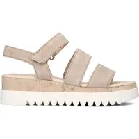 Gabor Dames Sandalen 660 1 - Beige - Maat 40,5