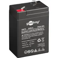 Pro oplaadbare loodaccu | 6V | 4000 mAh