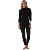 Ocean & Earth Steamer 3/2 Mm Dames Wetsuit Van Neopreen Met Lange Mouwen En Rits Op De Borst