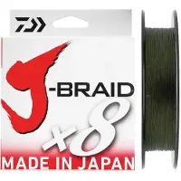 Daiwa J-braid 8 Braided Line 500 M Groen 0.220 mm