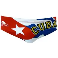 Turbo Cuba Auto Swimming Brief Veelkleurig 3-4 Years Jongen
