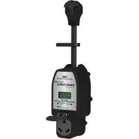 Surge Guard Portable Sure Guard 30a Zwart