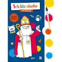 Standaard Uitgeverij Kleurboek met verfpalet en penseel Sinterklaas (Paperback)