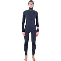 Hurley Plus 5/3 Mm Dames Wetsuit Met Lange Mouwen Capuchon En Rits Op De Borst