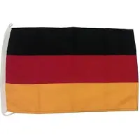 Goldenship Germany Flag Veelkleurig 70 x 100 cm