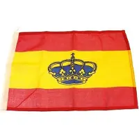 Goldenship With Coat Of Arms Flag Spanish Veelkleurig 70 x 100 cm