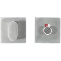 HDD pro WC Garnituur Square Shape Inox Plus