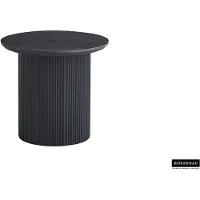 Molecule Rousseau salontafel lagos rond donker charcoal MDF