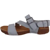 Art Sandalen met riem lichtblauw