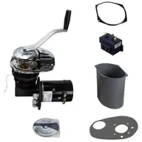 Lofrans X2 Vertical Windlass Zilver 8 mm ISO 4565 DIN 766
