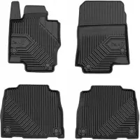 Frogum No.77 Automat / Vloermat - 3D Pasvorm - Geschikt voor Mercedes GLS II X167 vanaf 2019 - TPE Rubber - 4-delig - Hoge Rand 4cm - Zwart