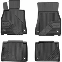 Frogum No.77 Rubberen Automatten - Lexus LS III (2000-2006) - TPE - Zwart - Perfecte pasvorm - Hoge rand 4cm