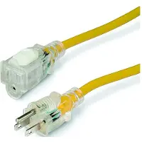 Marinco Lighting Cable 15.2 M Geel 15A