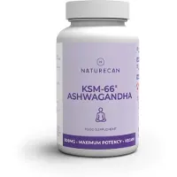 Naturecan Ashwagandha KSM-66 - 600 mg - 360 Capsules - Adaptogeen - Stressverlichting
