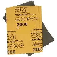 3M P1500 Sandpaper Transparant