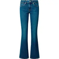 Pepe Jeans Dames Blauwe Piccadilly bootcut jeans (31/32), Casual, Katoen, Denim, Duurzaam PL204732EE3