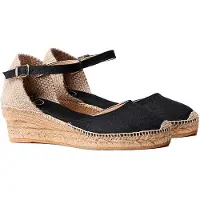 Toni pons Espadrilles met middelhoge sleehak en striksluiting voor dames | ROMINA