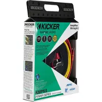 Kicker Marine 8awg Amplifier Power Kit Tinned Amplifier Zilver
