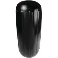 Seachoice Center Hole Fender Zwart 15 cm x 38 cm