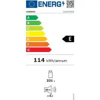Corbero Cclh17023x Koelkast Met één Deur