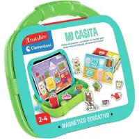 Clementoni My House Magnetic Briefcase Groen Kinderen