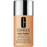 Clinique - Even Better Makeup Foundation Spf 15 - 24u Langhoudend & Waterproof - Vermindert Pigmentatie WN 80 Tawnied Beige